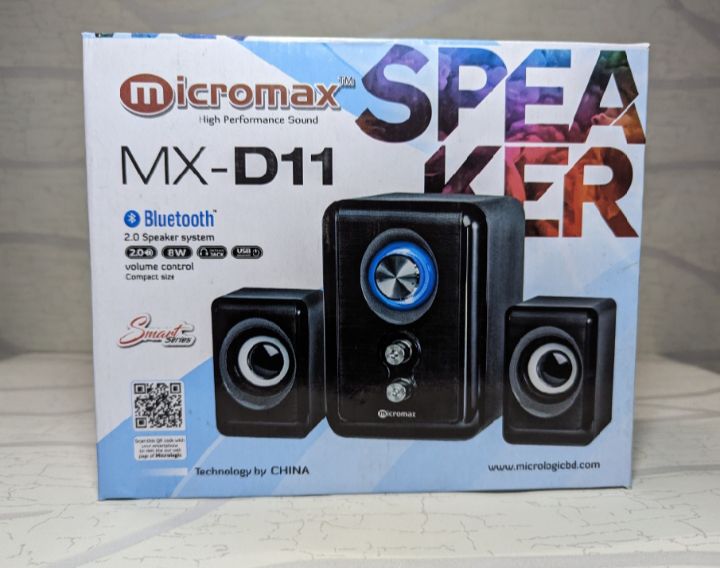Shokher Home 54 Micromax MX-D11 Bluetooth Speaker with extreme bass and sound quality