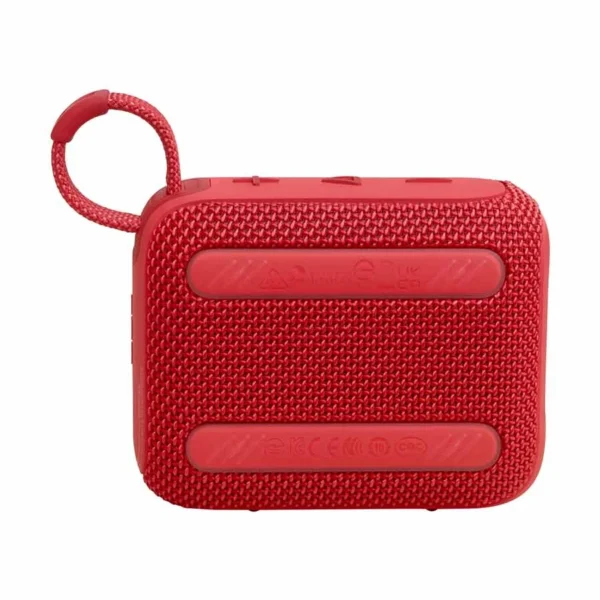 BL GO 4 Red Portable Bluetooth Speaker #JBLGO4 - Image 3