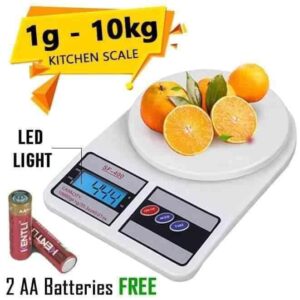 ডিজিটাল ওয়েট স্কেল || Digital Kitchen Scale 500g-10Kg