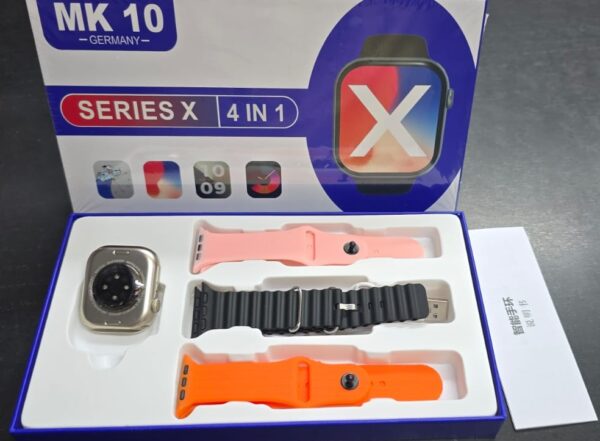 MK 10 Germany Series X 4 in 1 Smart Watch - Image 4