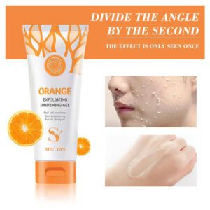 ORANGE EXFOLIATING WHITENING GEL | কালো দাগ ও দাগহীন উজ্জ্বল ত্বকের জন্য প্রাকৃতিক সমাধান