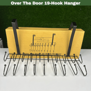 Over The Door 19-Hook Hanger | ওভার দ্য ডোর ১৯-হুক হ্যাঙ্গার