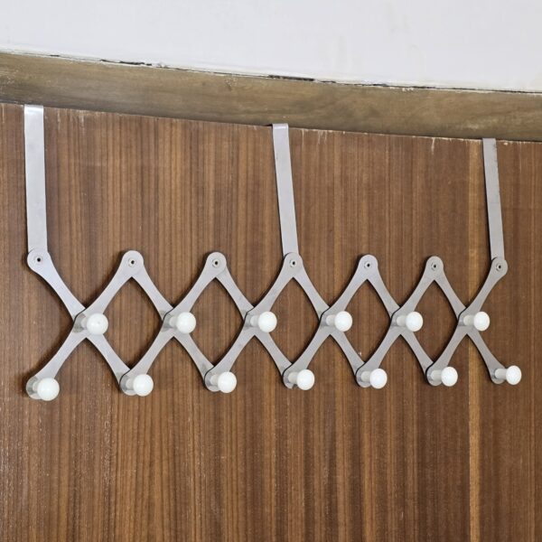 Ss Flexible Door Hanger – ১৩ হুক বিশিষ্ট স্টেইনলেস স্টিল দরজা ঝোলানো অর্গানাইজার - Image 4