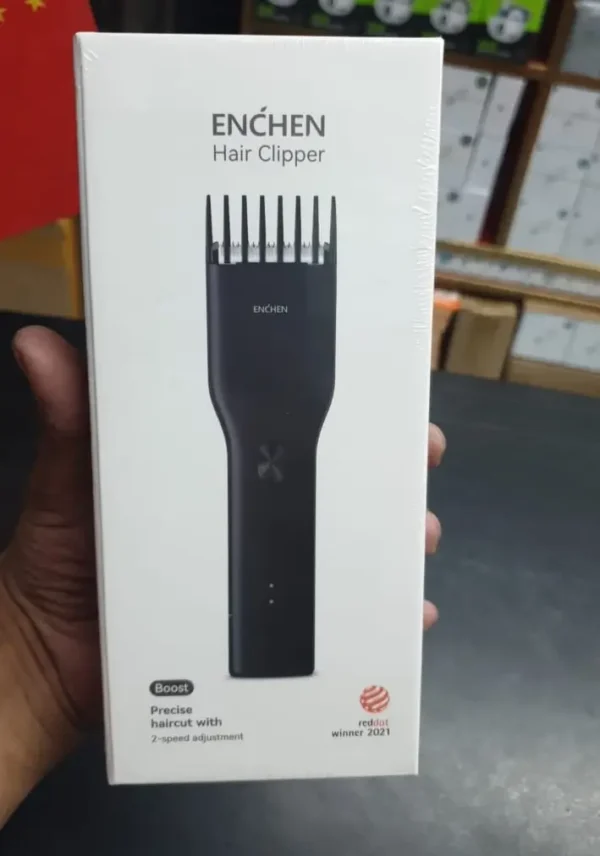 Xiaomi ENCHEN Boost USB Electric Hair Clipper and Beard Trimmer – Black