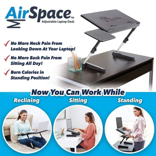 Airspace adjustable laptop desk - Image 3