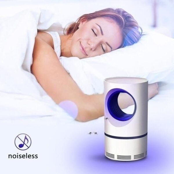 USB Electronics Mosquito Killer Trap Moth Fly Wasp LED Night Light Lamp  মথ, ফ্লাই ও ওয়াস্প মারার জন্য আদর্শ এলইডি নাইট লাইট ল্যাম্প! এই যন্ত্রটি রাতের অন্ধকারে আপনার ঘরকে মশামুক্ত রাখতে সাহায্য করে। ইউএসবি পোর্টের মাধ্যমে সহজেই চার্জ করা যায়।  USB Electronics Mosquito Killer Trap Moth Fly Wasp LED Night Light Lamp - Image 2
